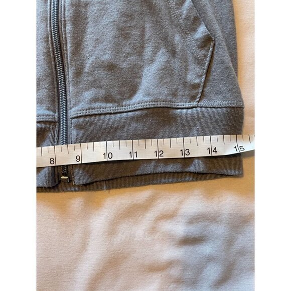 The North Face Womens Full Zip Hoodie Size M Blue Lightweight Standard Fit - Picture 11 of 11